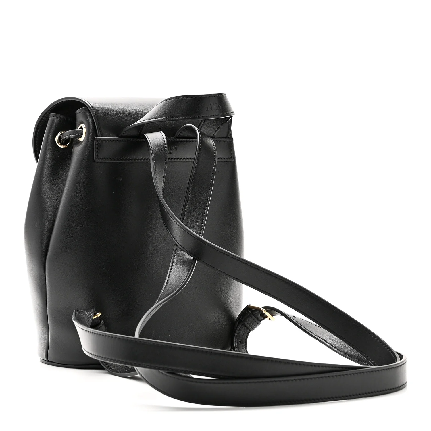 Triomphe Calfskin Bonnie Backpack Black - Image 3