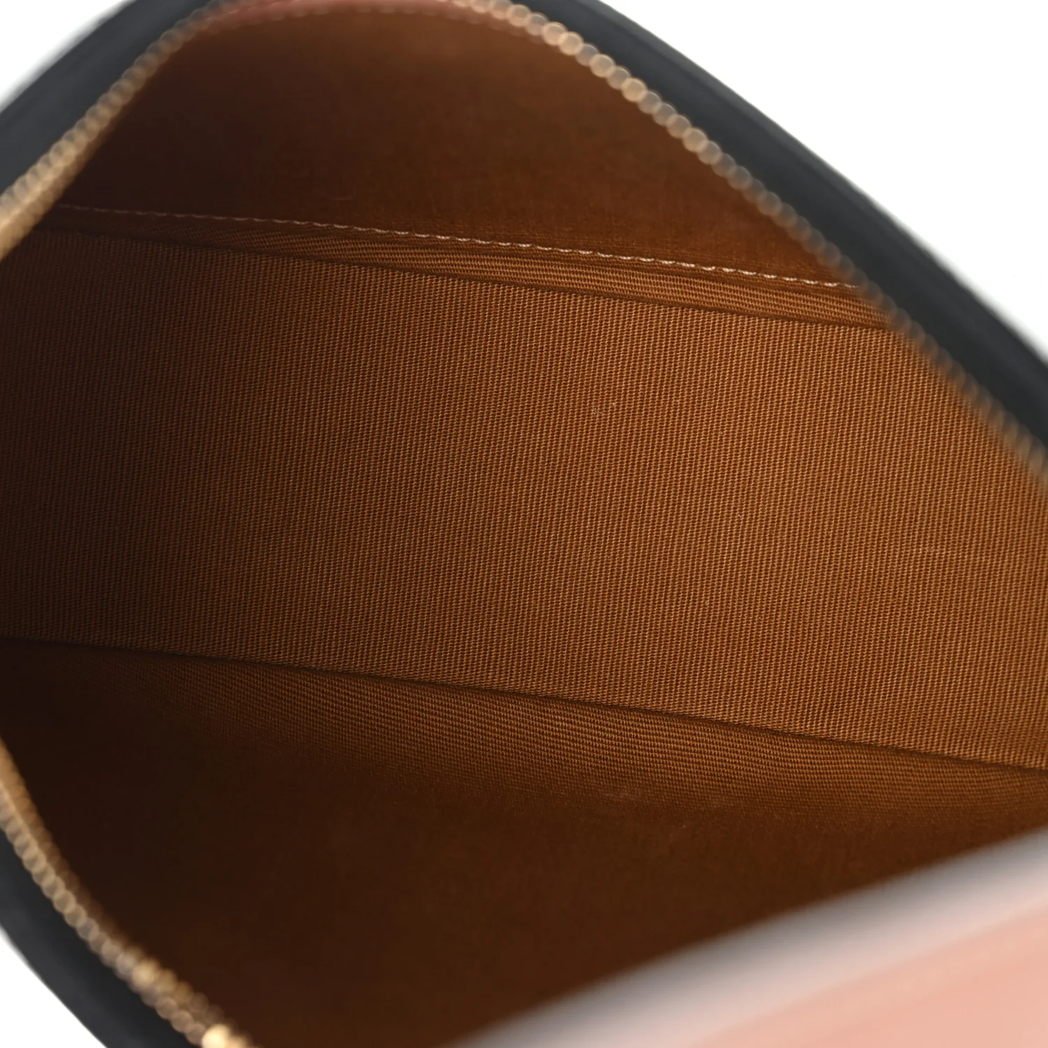 Triomphe Canvas Calfskin Ava Shoulder Bag Tan - Image 5
