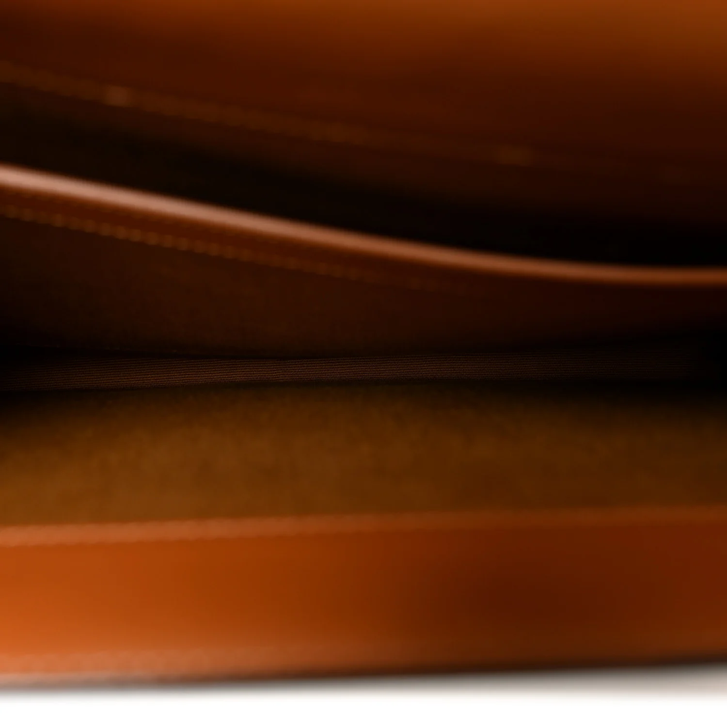 Triomphe Canvas Calfskin Flap Clutch - Image 5