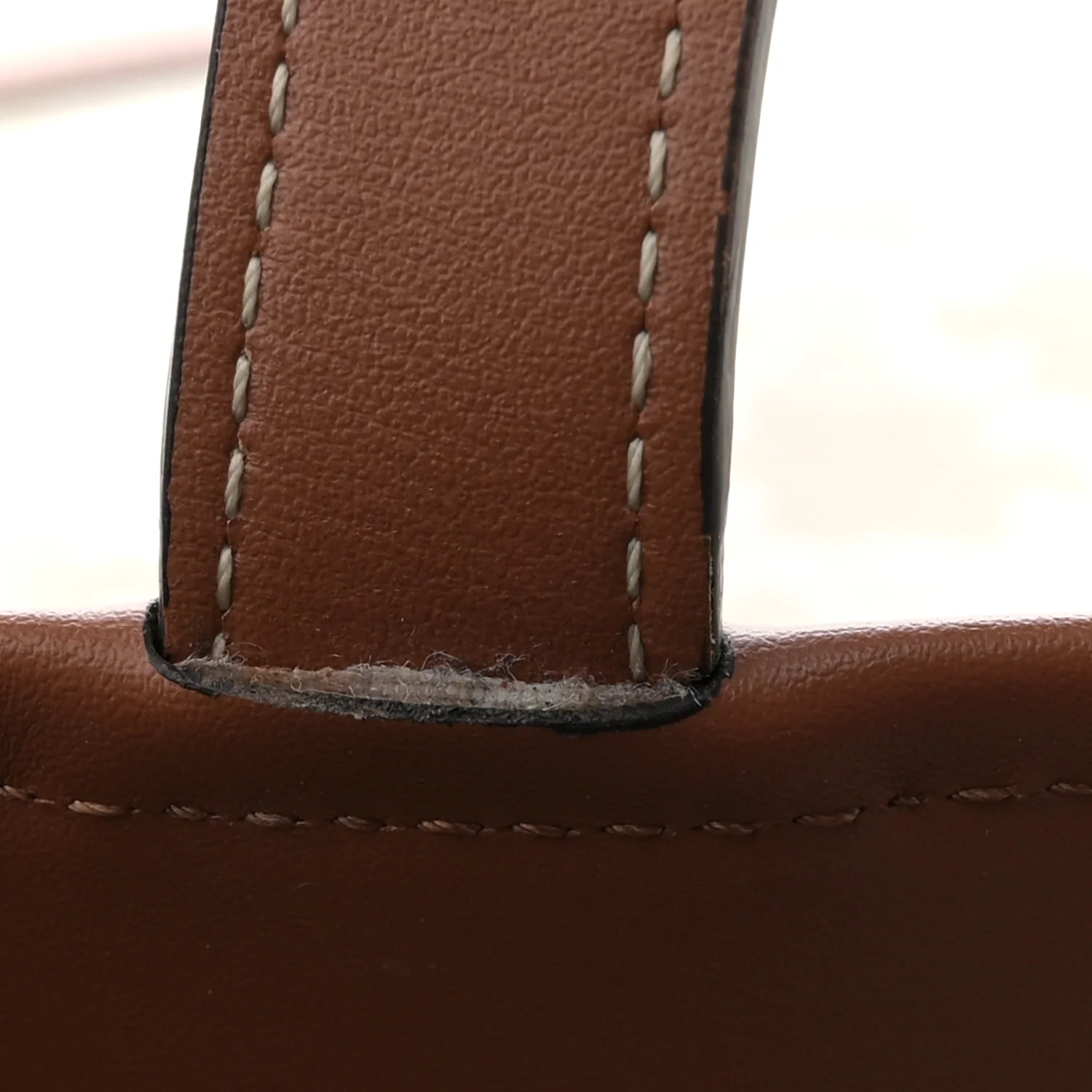Triomphe Canvas Calfskin Medium Cabas Bag Grege - Image 21