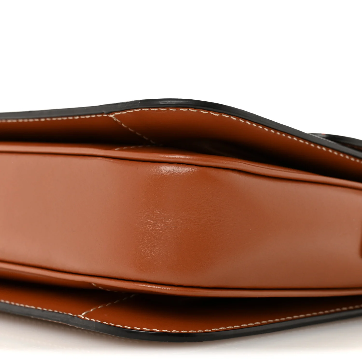 Triomphe Canvas Calfskin Medium Triomphe Bag Tan - Image 11