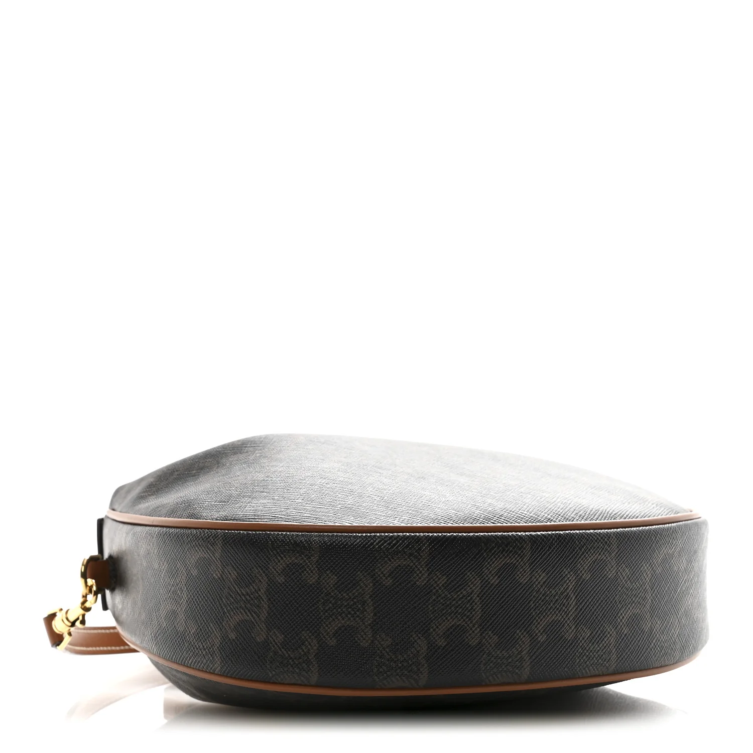 Triomphe Canvas Calfskin Teen Lulu Shoulder Bag Tan - Image 4