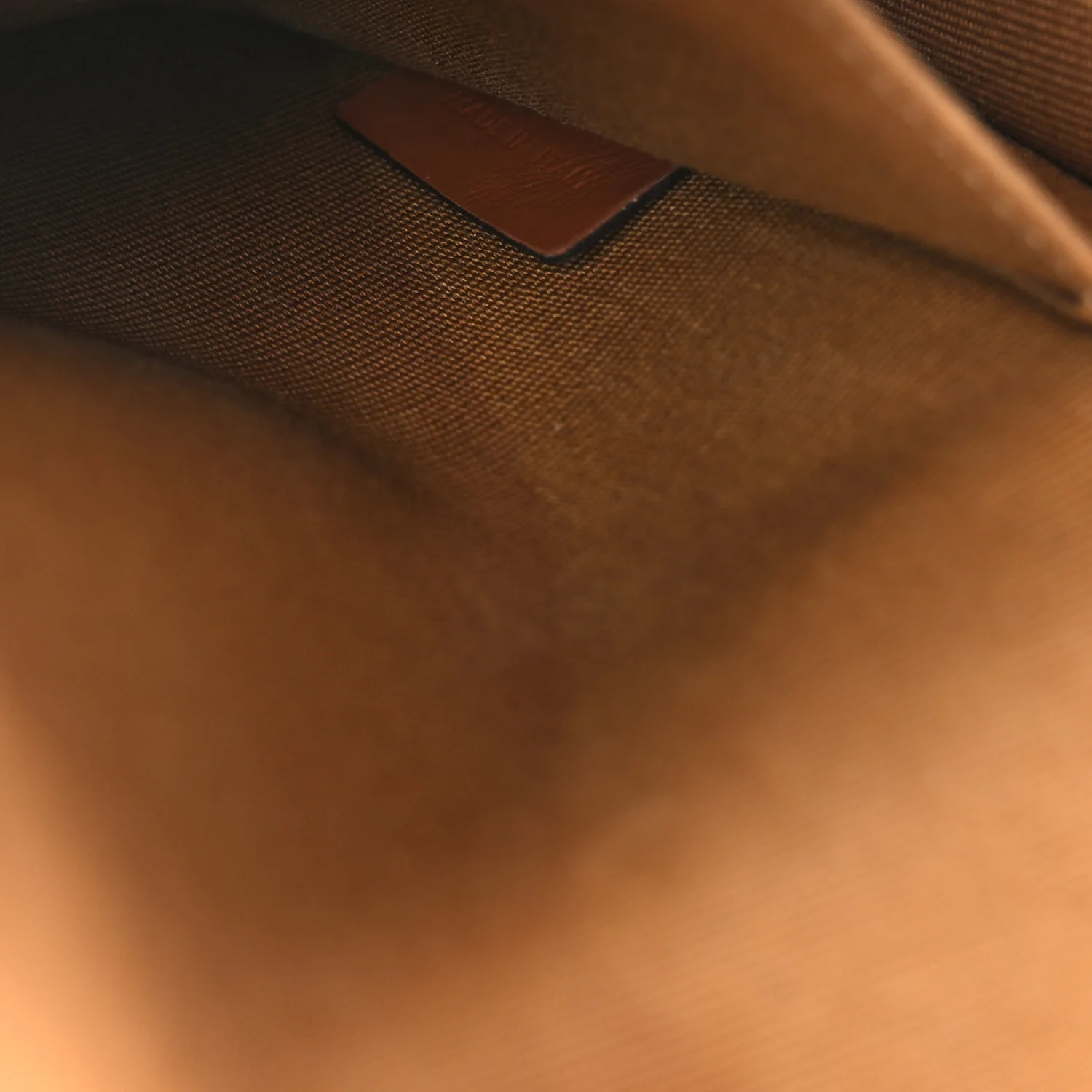 Triomphe Canvas Medium Folco Bag Tan - Image 8