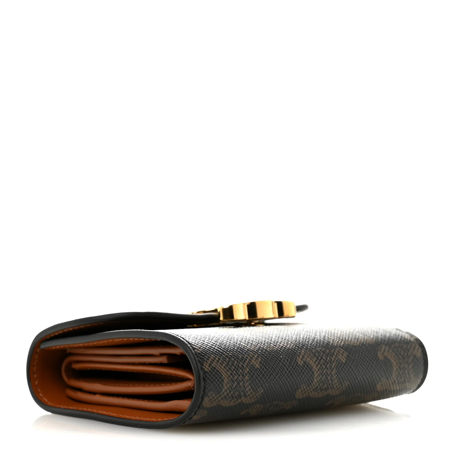 Triomphe Canvas Small Triomphe Wallet Tan - Image 4