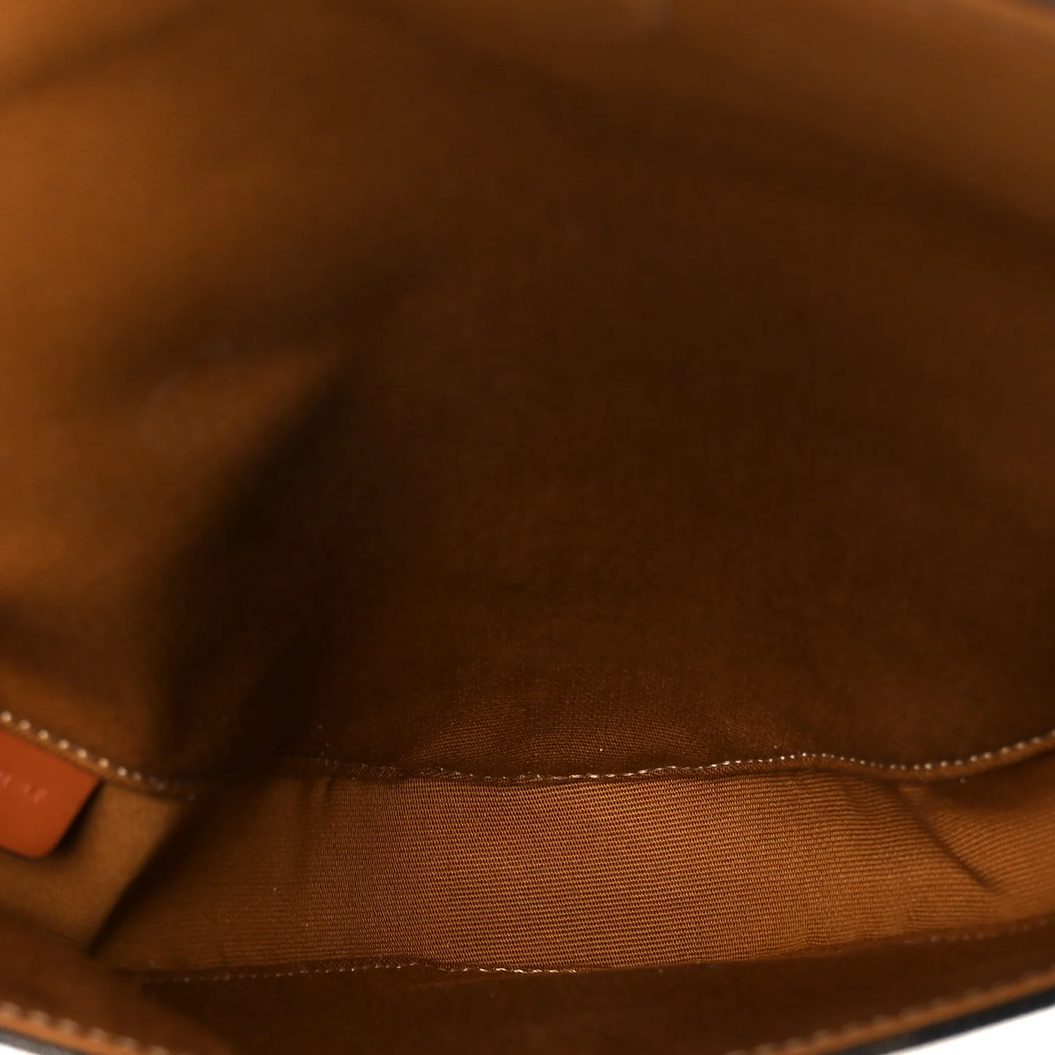 Triomphe Canvas Triangle Crossbody Bag Tan - Image 5
