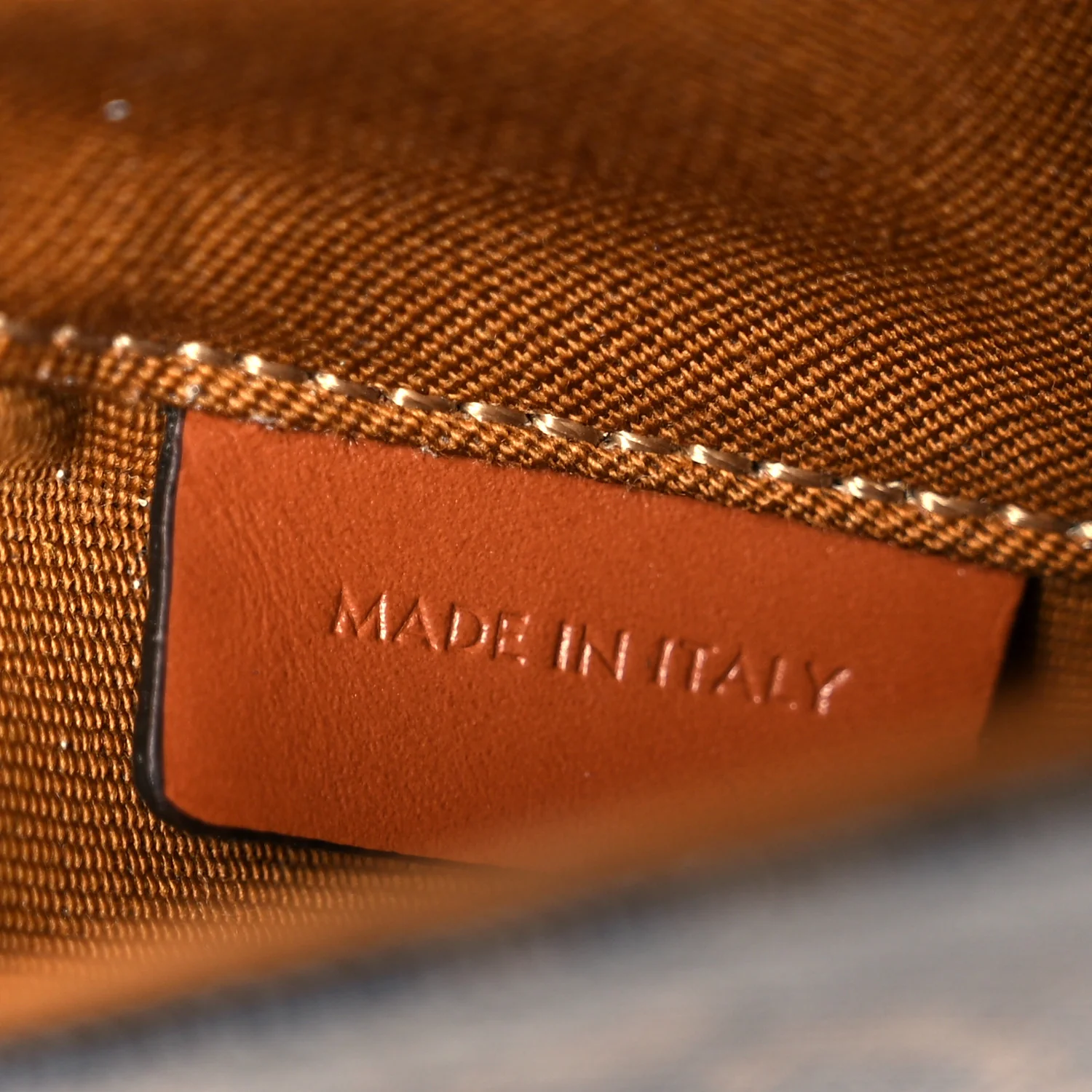 Triomphe Canvas Triangle Crossbody Bag Tan - Image 6
