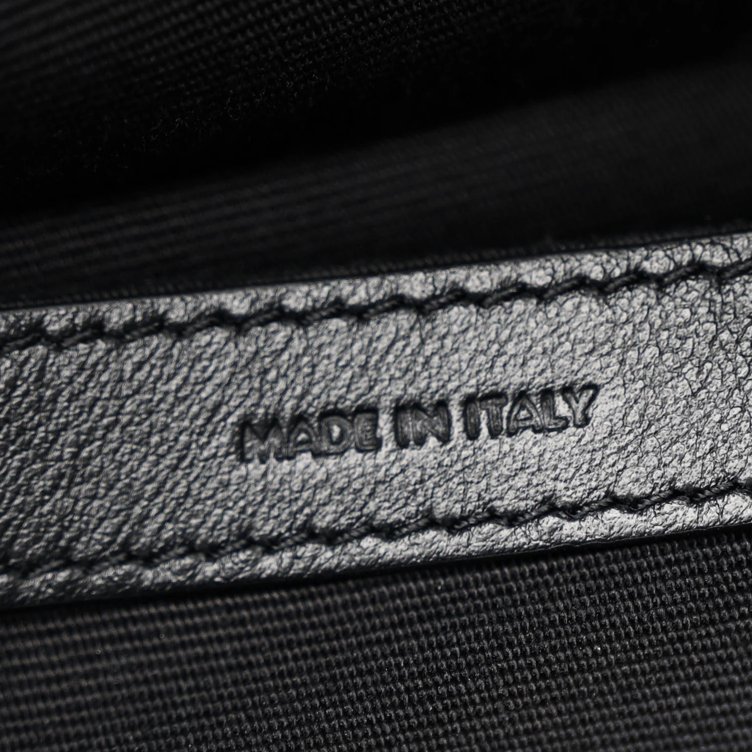 Triomphe Canvas XL Calfskin Backpack Black - Image 7