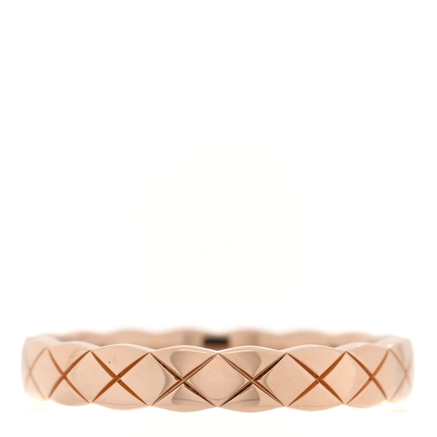 18K Beige Gold Mini Coco Crush Ring 52 6