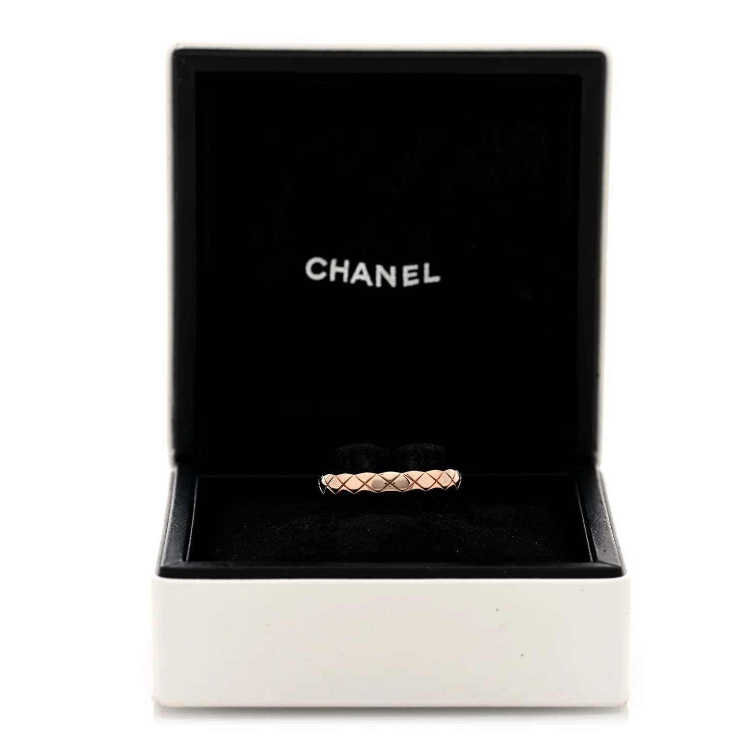 18K Beige Gold Mini Coco Crush Ring 52 6 - Image 5