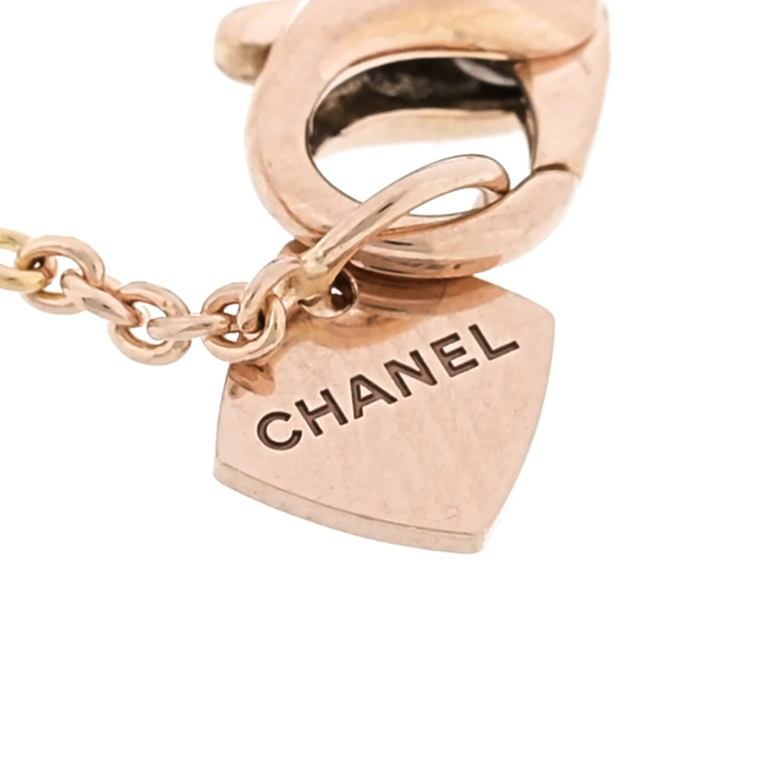 18K Beige Gold Ruby Coco Crush Station Bracelet - Image 4