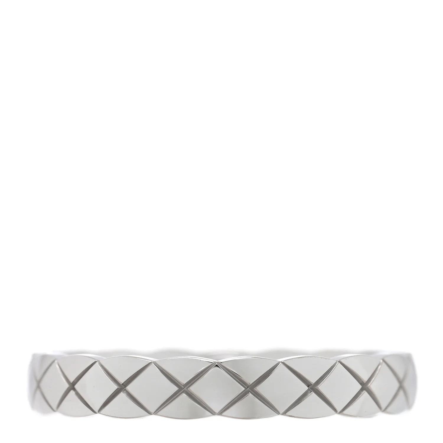 18K White Gold Mini Coco Crush Ring 54 7