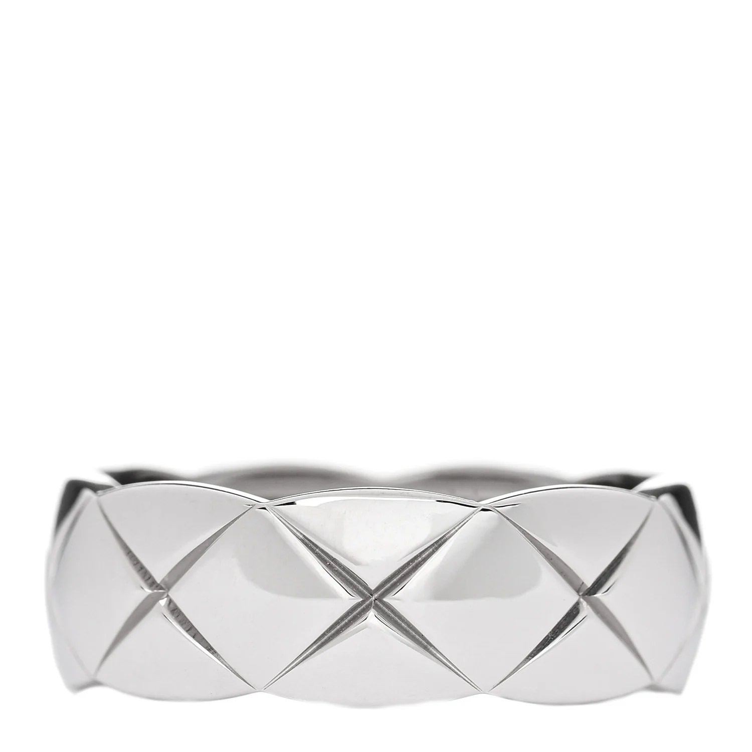 18K White Gold Small Coco Crush Ring 53 6.5