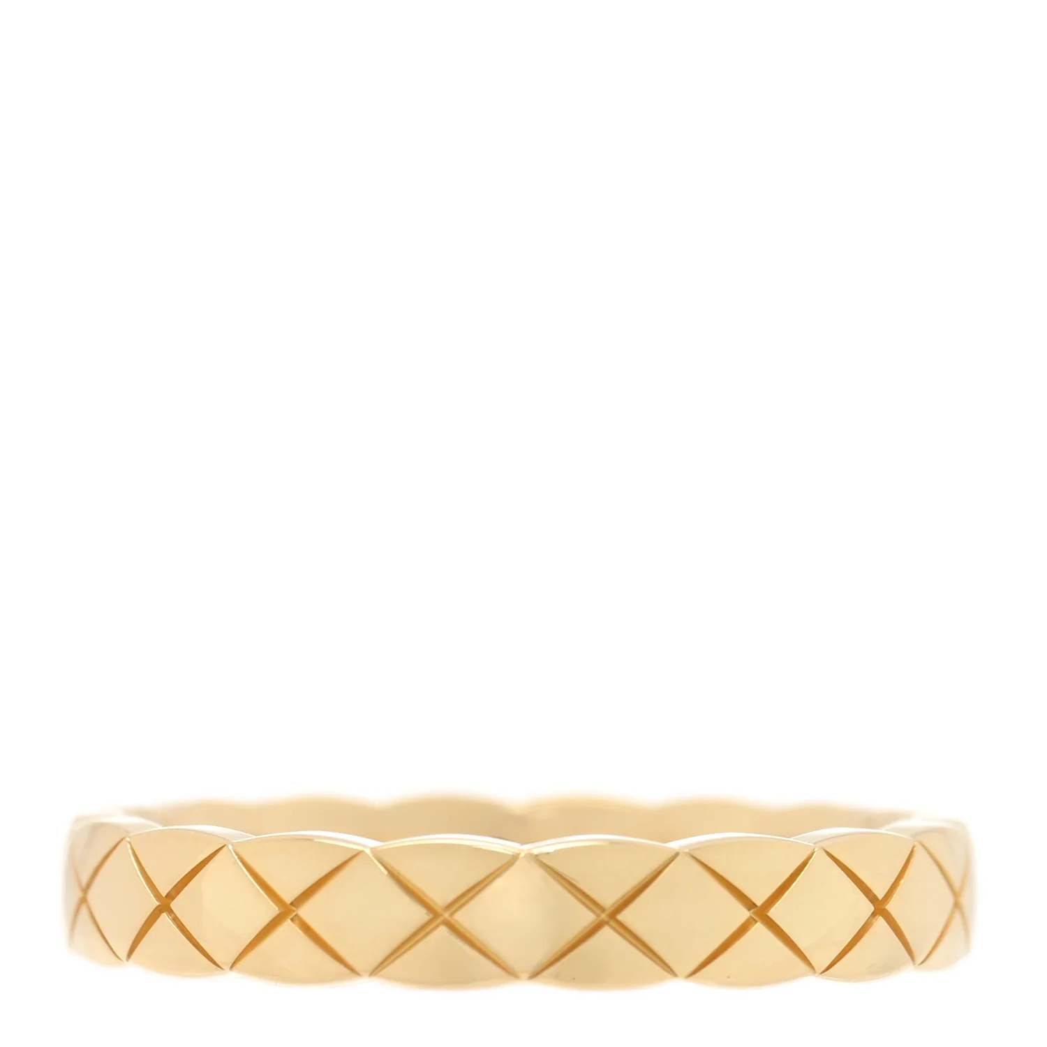 18K Yellow Gold Mini Coco Crush Ring 51 5.75