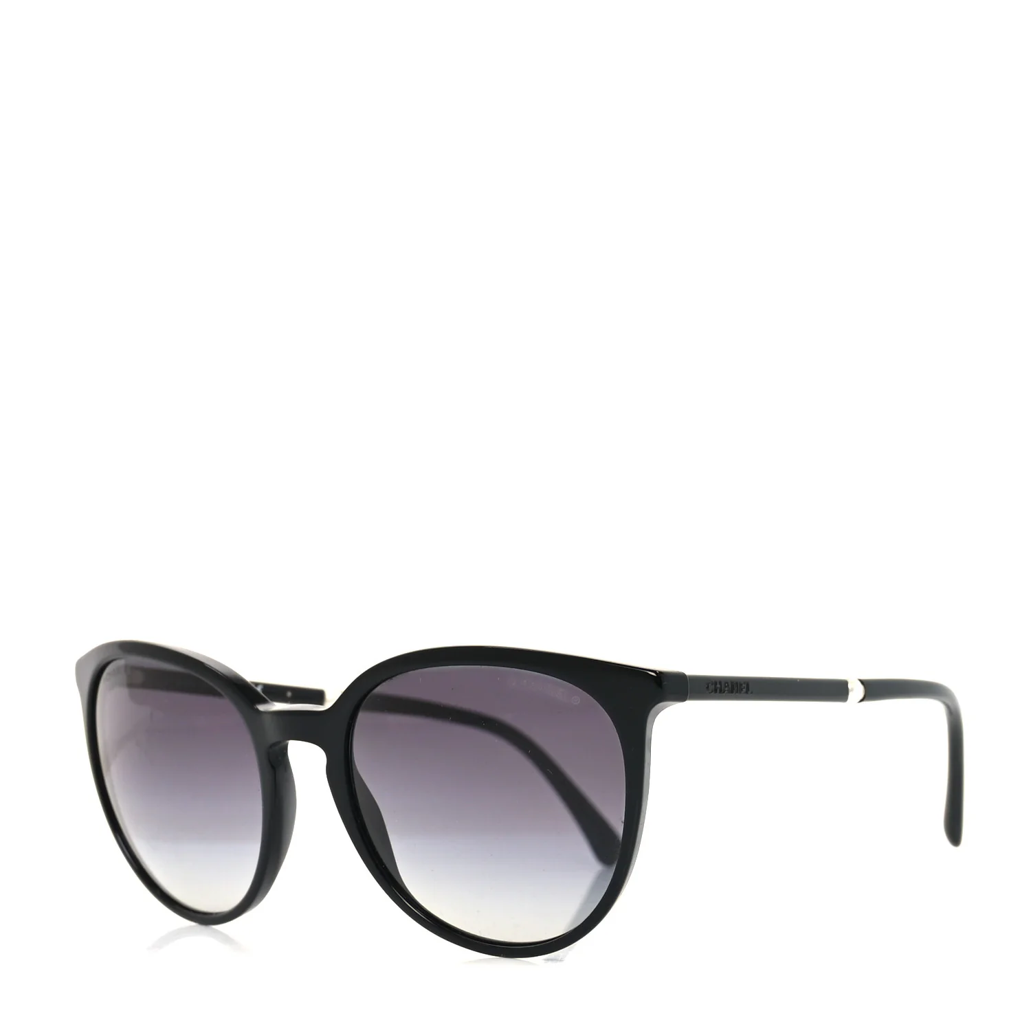 Acetate Butterfly Pearl Sunglasses 5394 Black