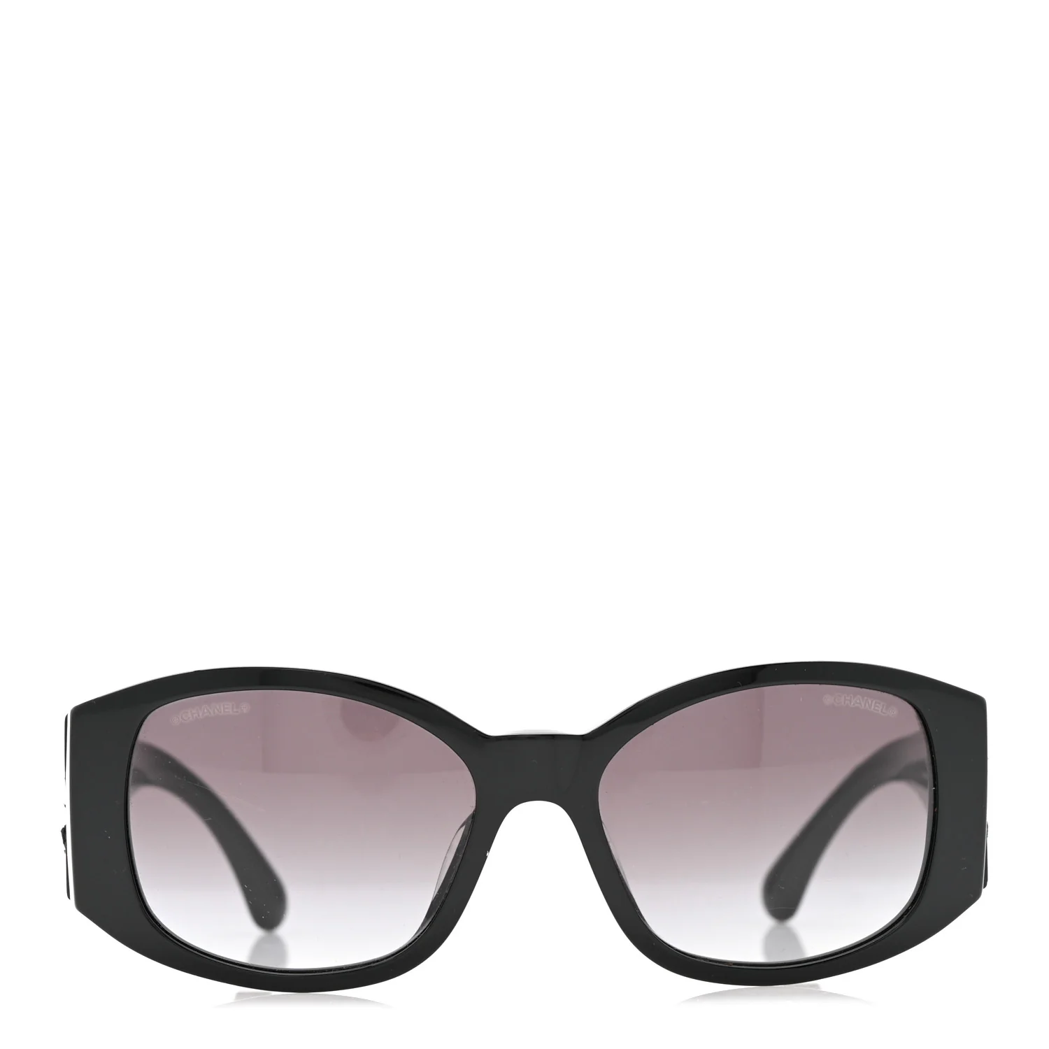 Acetate CC Logo Sunglasses 5450 Black - Image 2