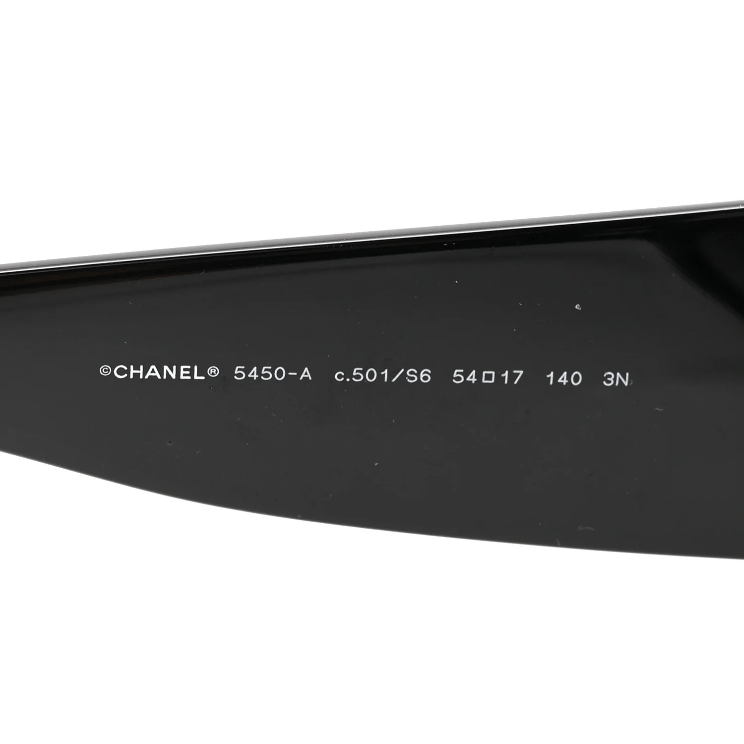 Acetate CC Logo Sunglasses 5450 Black - Image 5