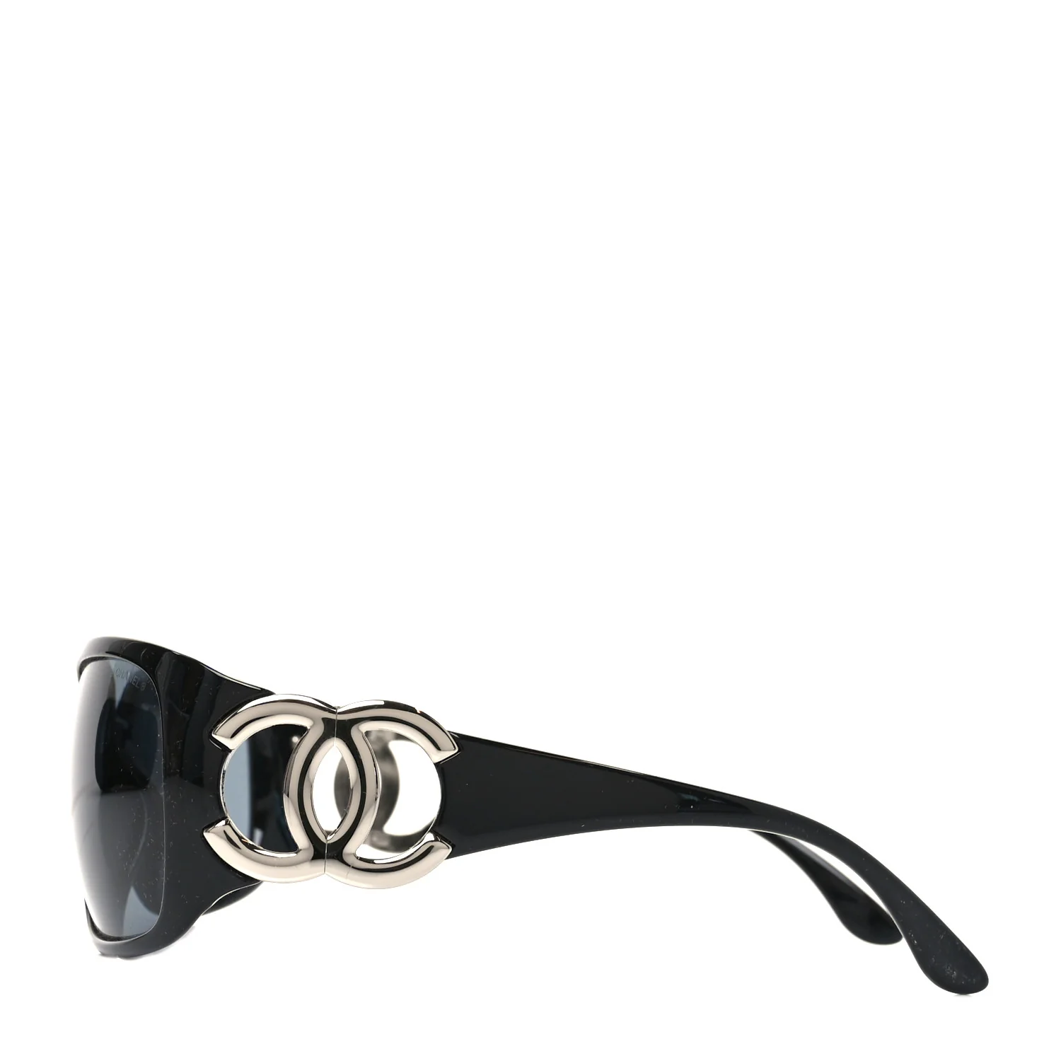 Acetate CC Sunglasses 6014 Black - Image 3