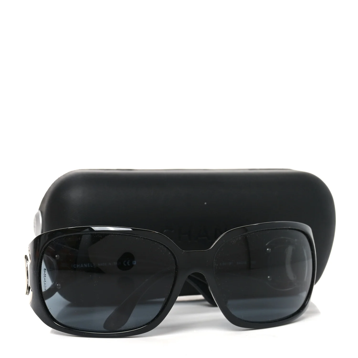 Acetate CC Sunglasses 6014 Black - Image 7