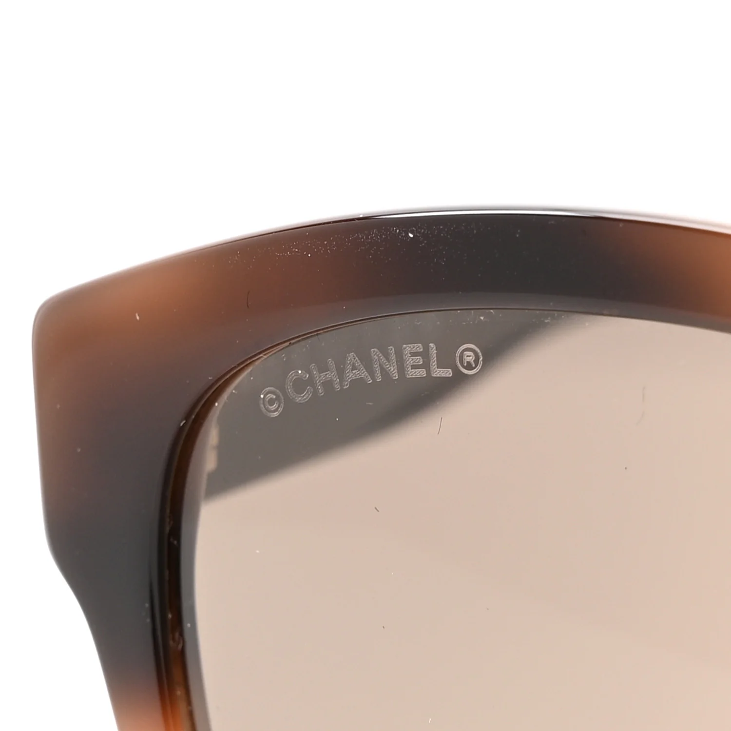 Acetate Pantos Logo Sunglasses 5458 Brown - Image 7