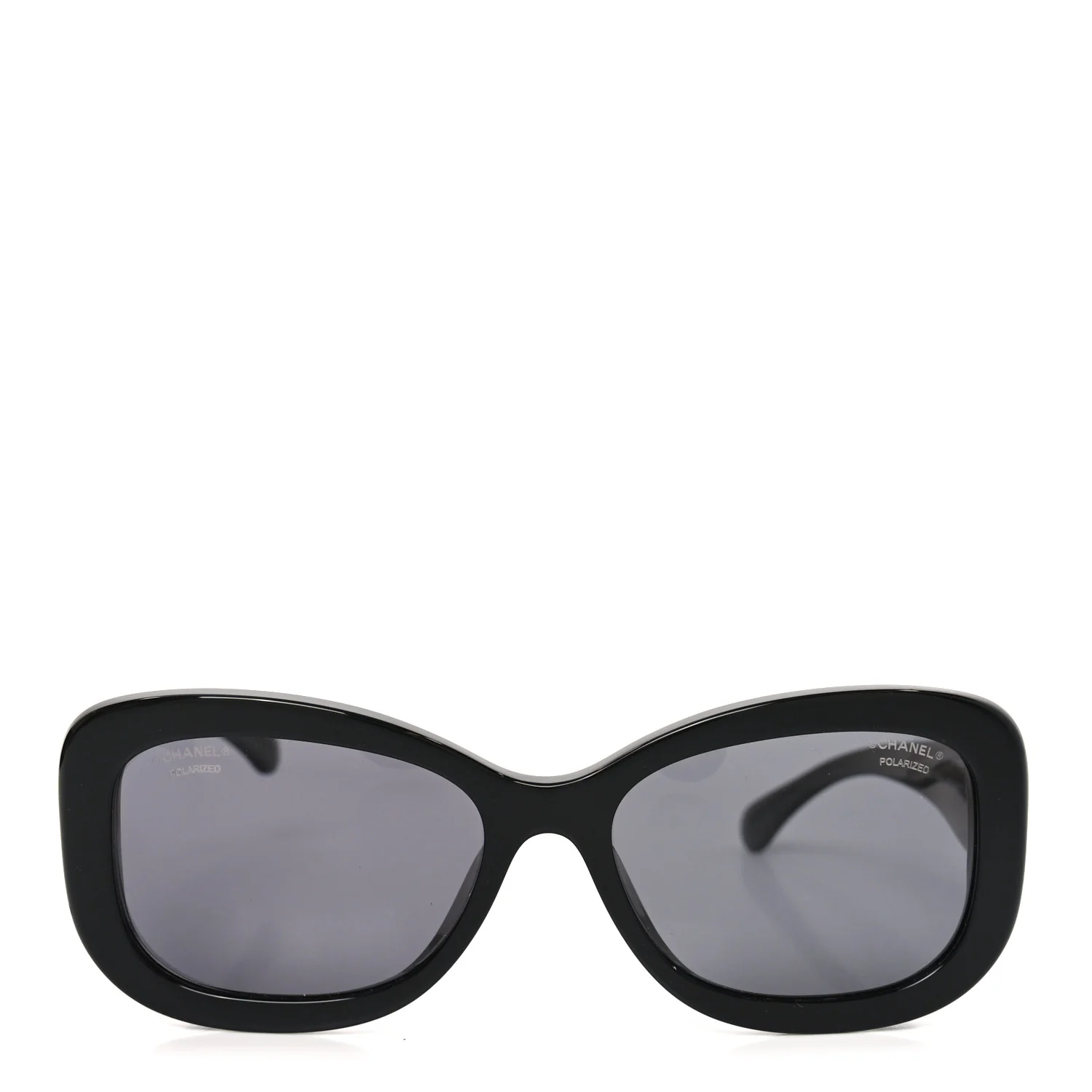 Acetate Polarized CC Sunglasses 5468-B-A Black - Image 2