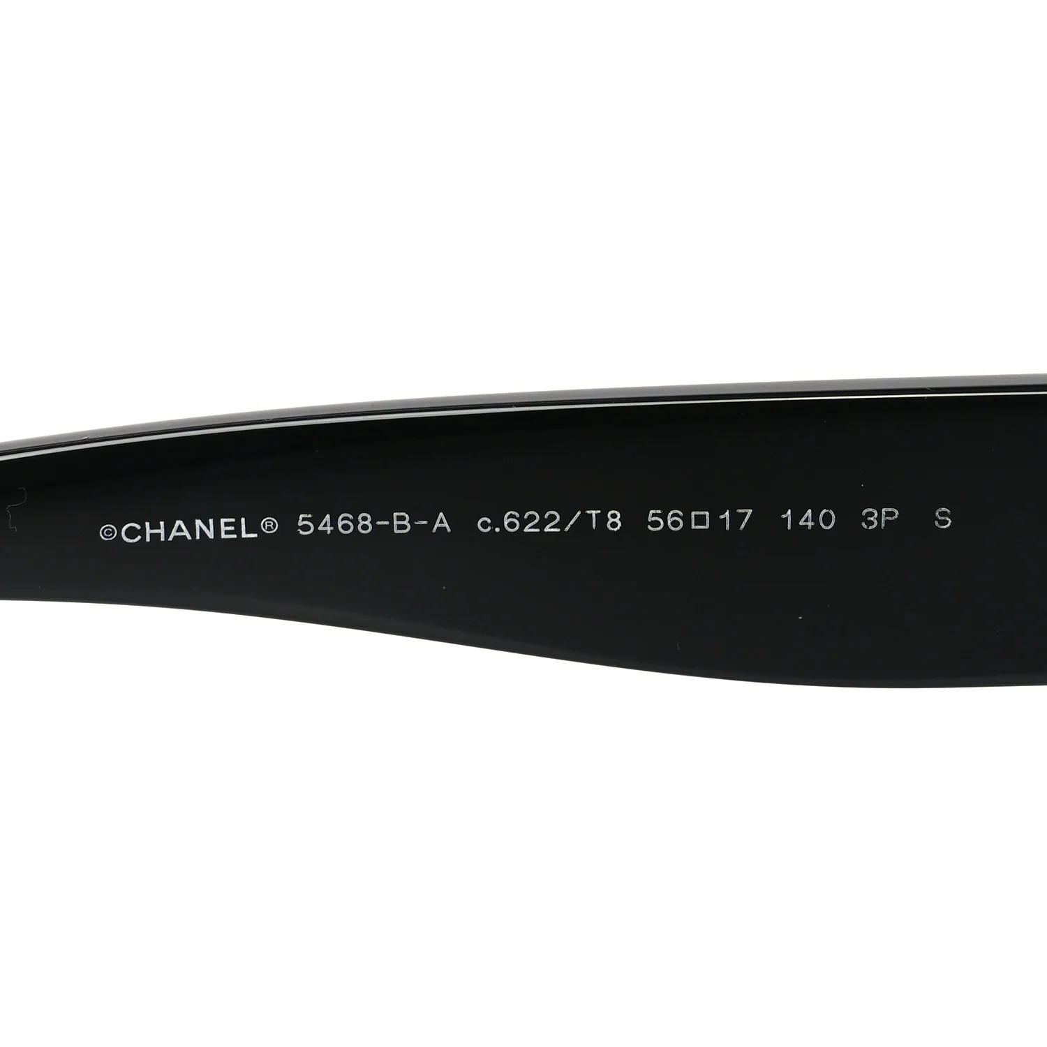 Acetate Polarized CC Sunglasses 5468-B-A Black - Image 5