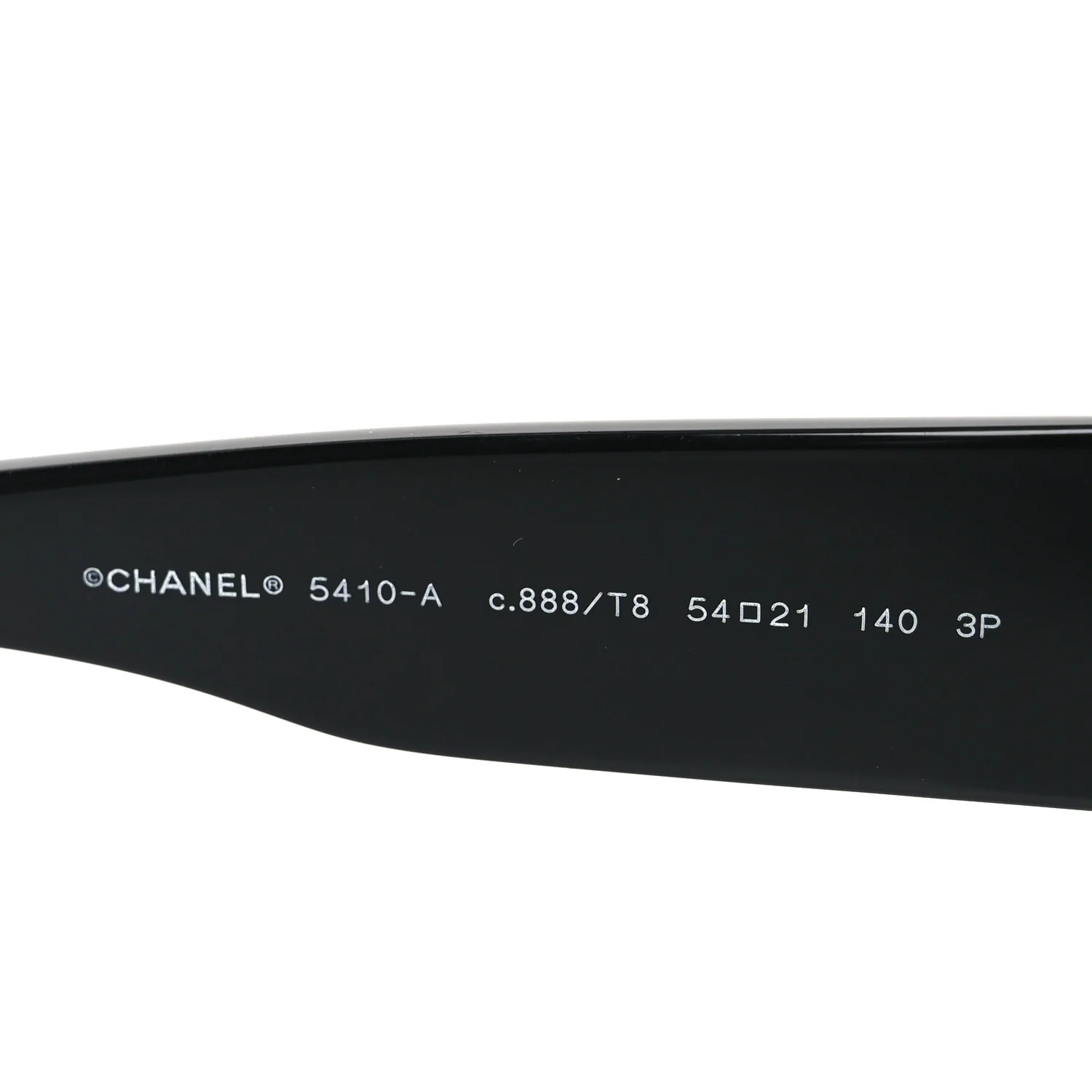 Acetate Polarized Round Sunglasses 5410-A Black - Image 6