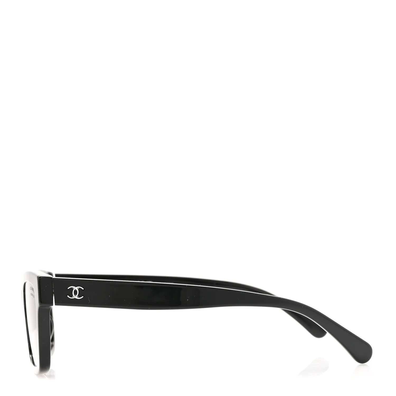 Acetate Polarized Square Sunglasses 5417-A Black - Image 3