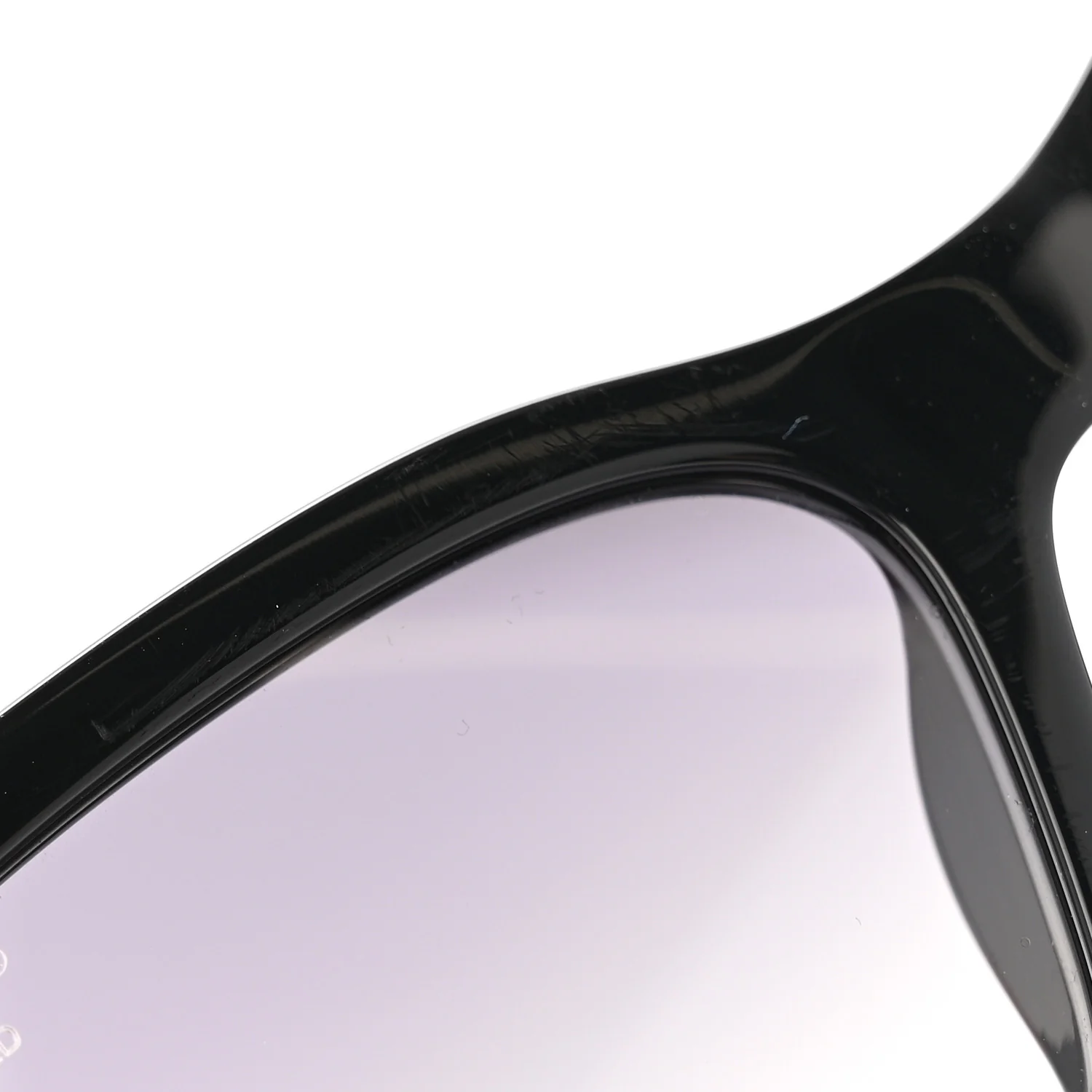 Acetate Polarized Square Sunglasses 5417-A Black - Image 9