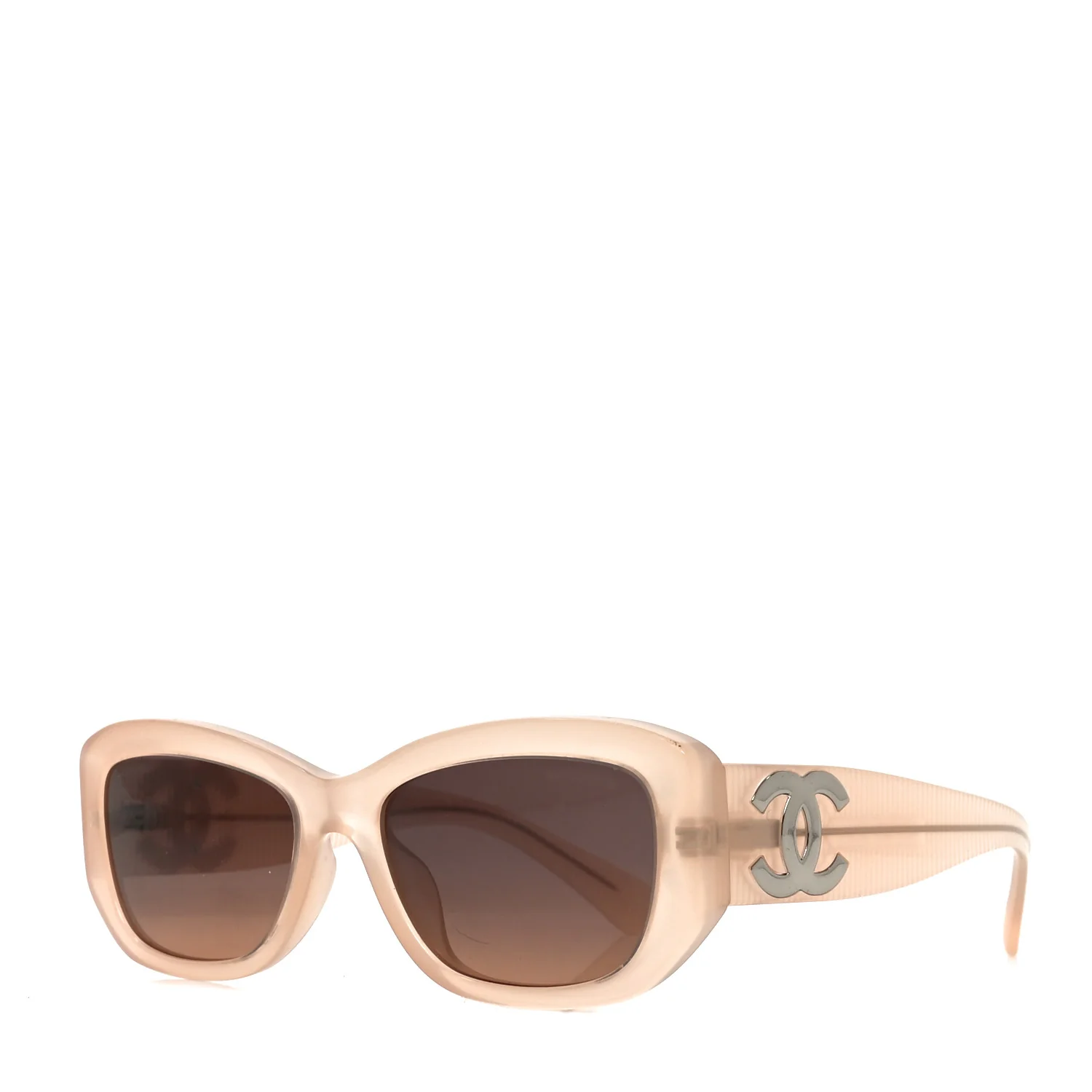 Acetate Rectangle Sunglasses 5493-A Light Pink