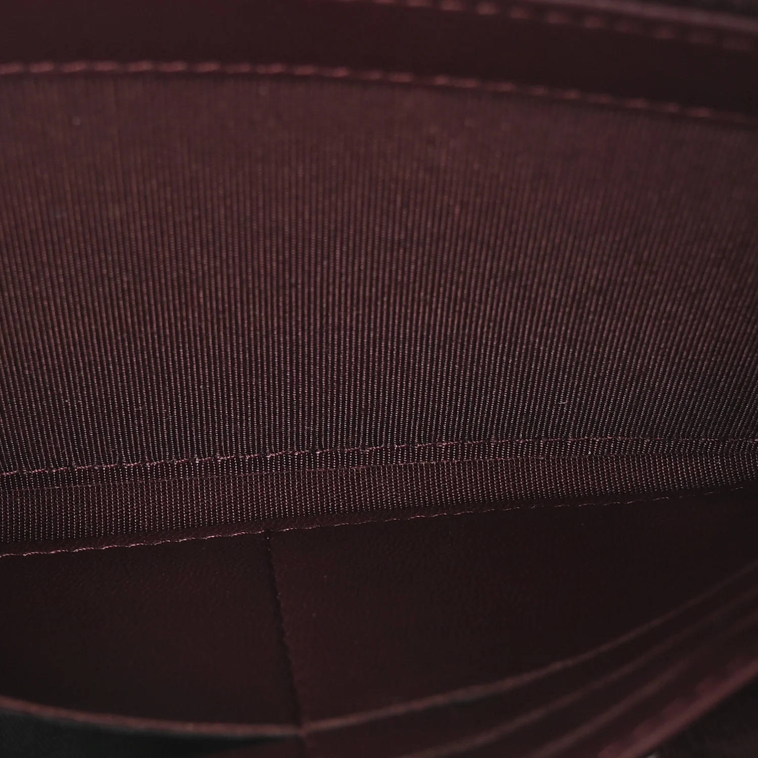 Aged Calfskin Chevron Quilted 2.55 Reissue Flap Wallet Burgundy - Image 5