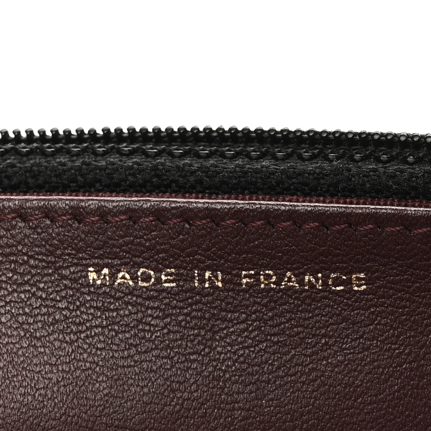 Aged Calfskin Lucky Charms 2.55 Reissue Wallet on Chain WOC Black - Image 7