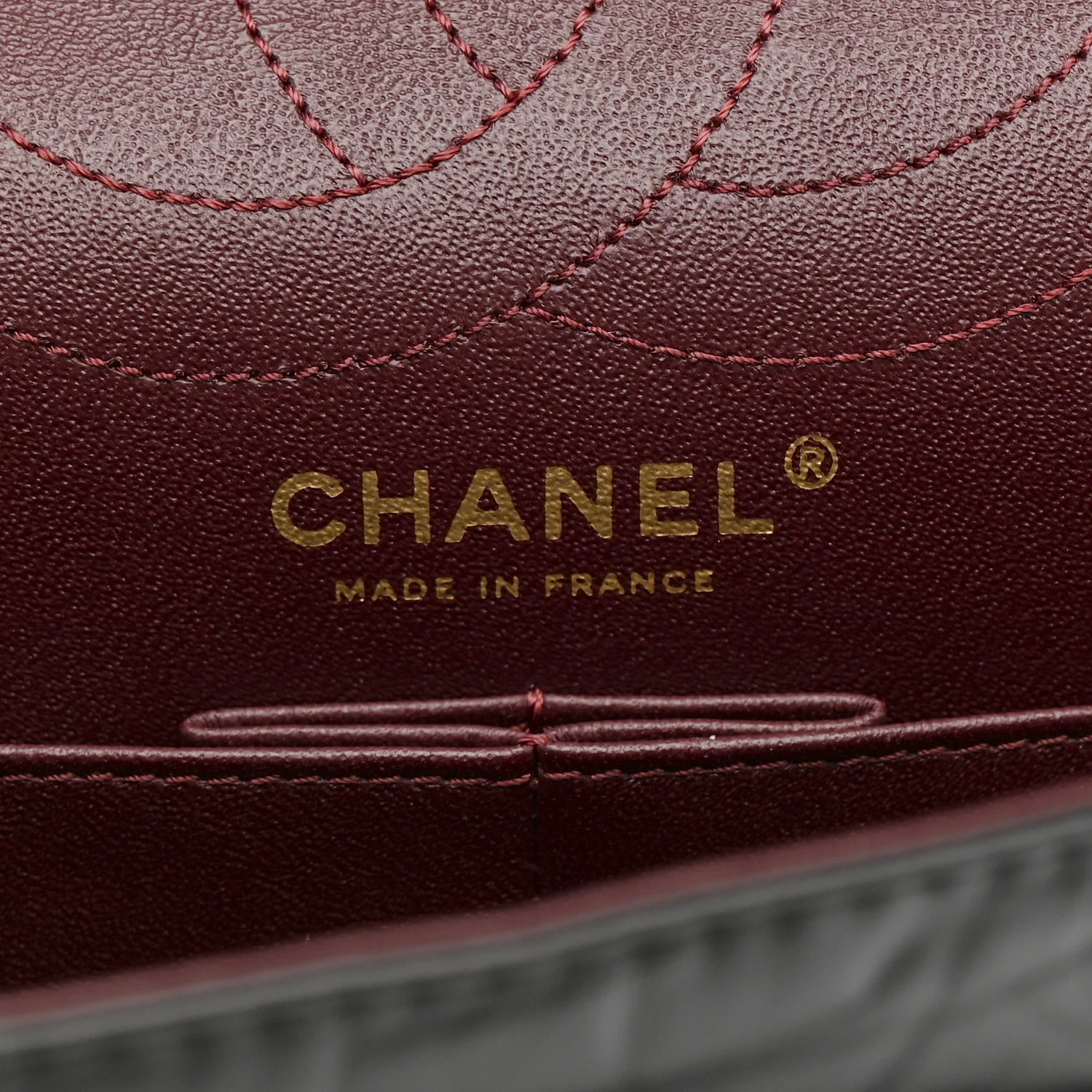 Aged Calfskin Quilted 2.55 Reissue 226 Flap Black - Image 6