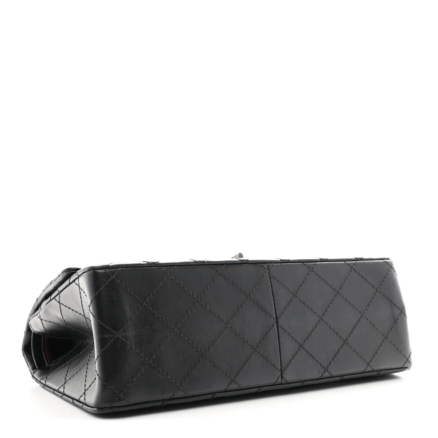 Aged Calfskin Quilted 2.55 Reissue 226 Flap Black - Image 3
