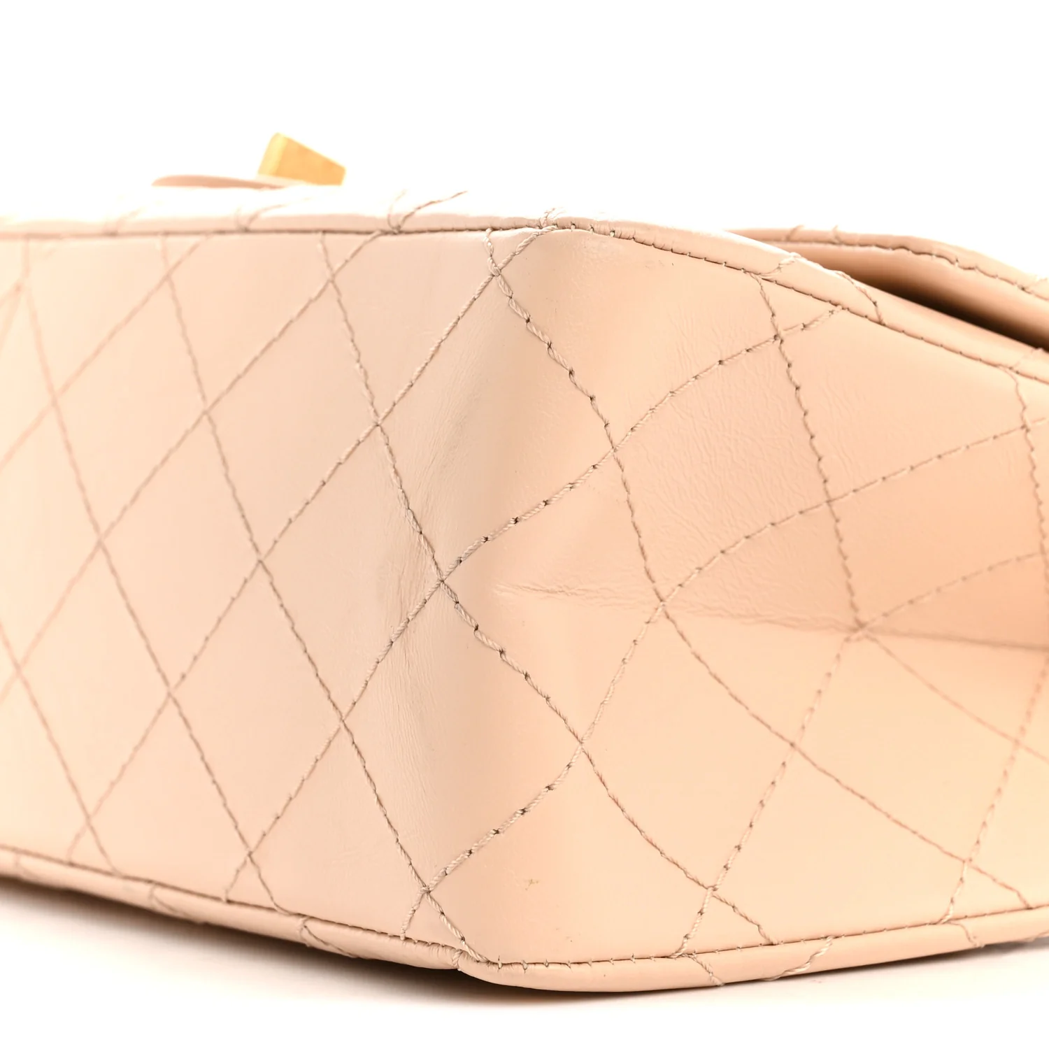 Aged Calfskin Quilted 2.55 Reissue 226 Flap Light Beige - Image 10