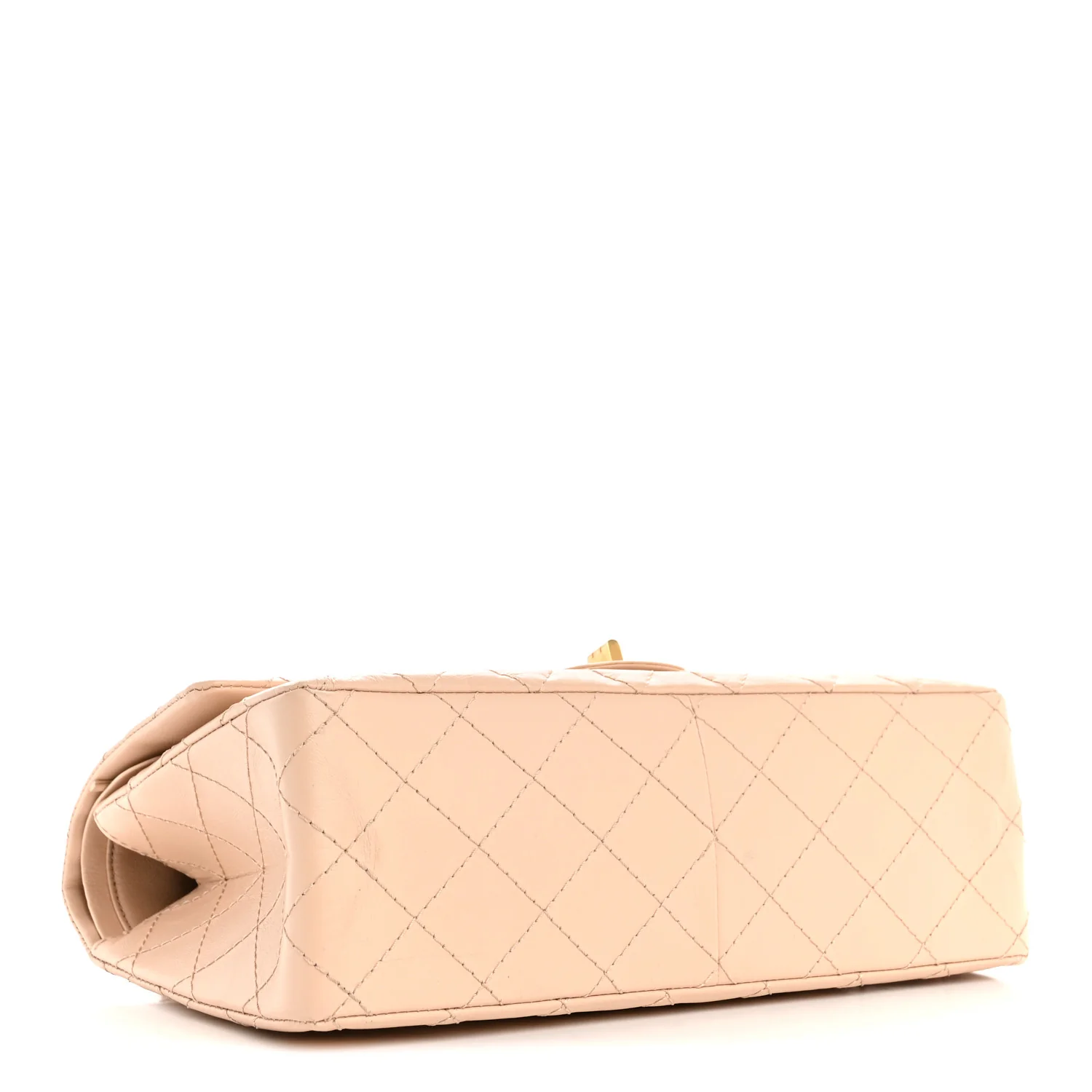 Aged Calfskin Quilted 2.55 Reissue 226 Flap Light Beige - Image 4