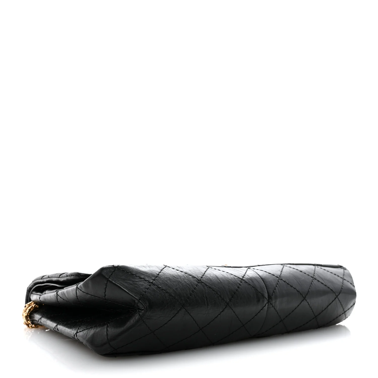 Aged Calfskin Quilted 2.55 Reissue 227 Flap Black - Image 4