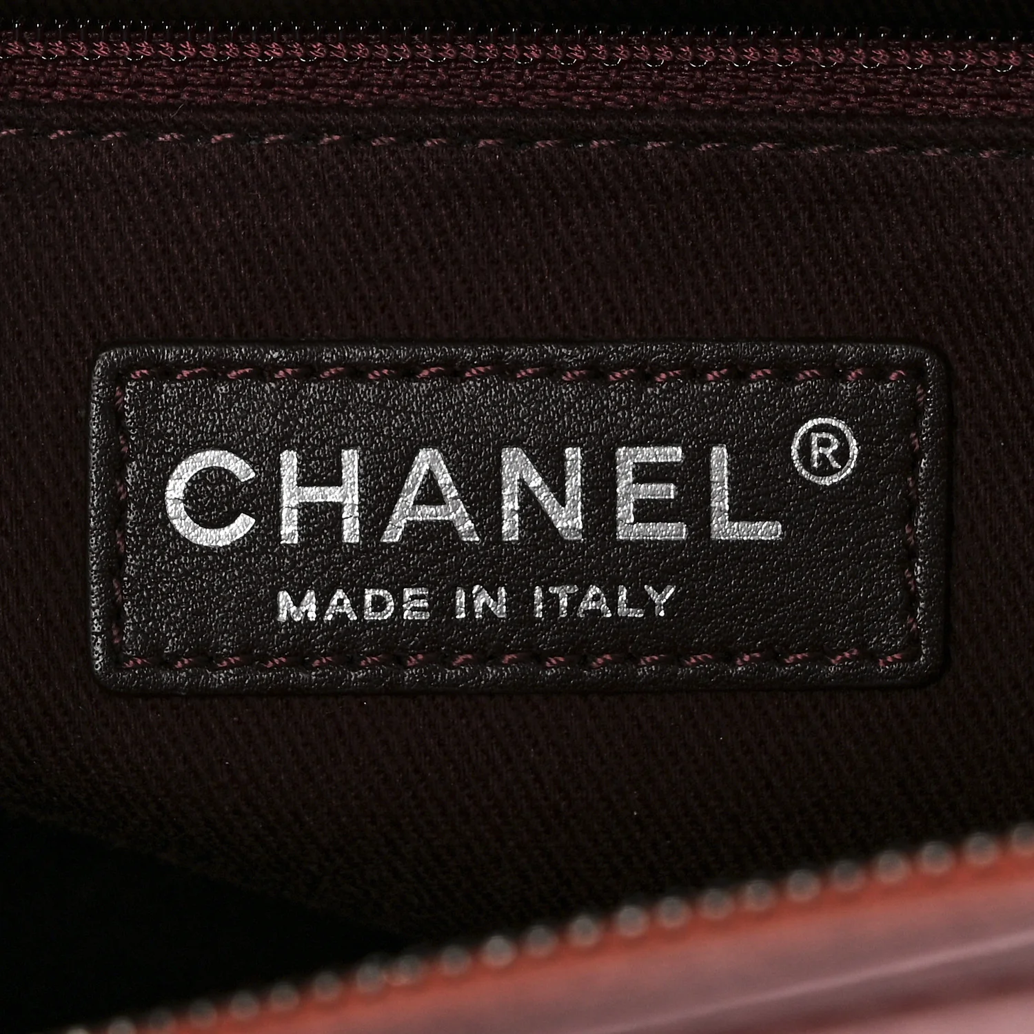 Aged Calfskin Small Bowling Bag Burgundy - Image 6