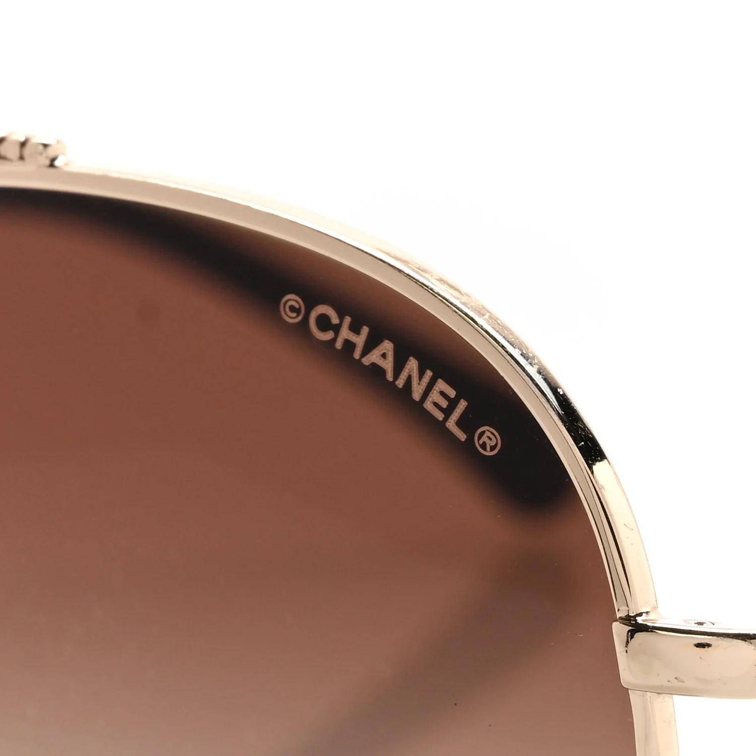 Aviator Metallic Pilot Sunglasses 4231 Gold - Image 7