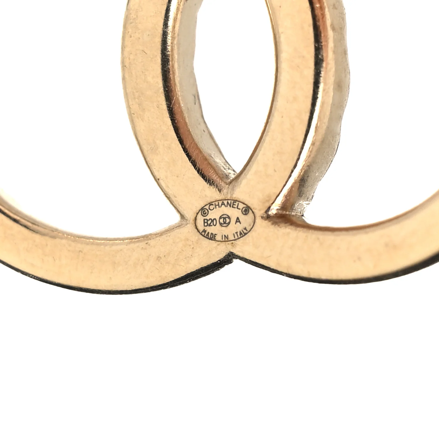 Baguette Crystal High Society CC Earrings Gold - Image 4