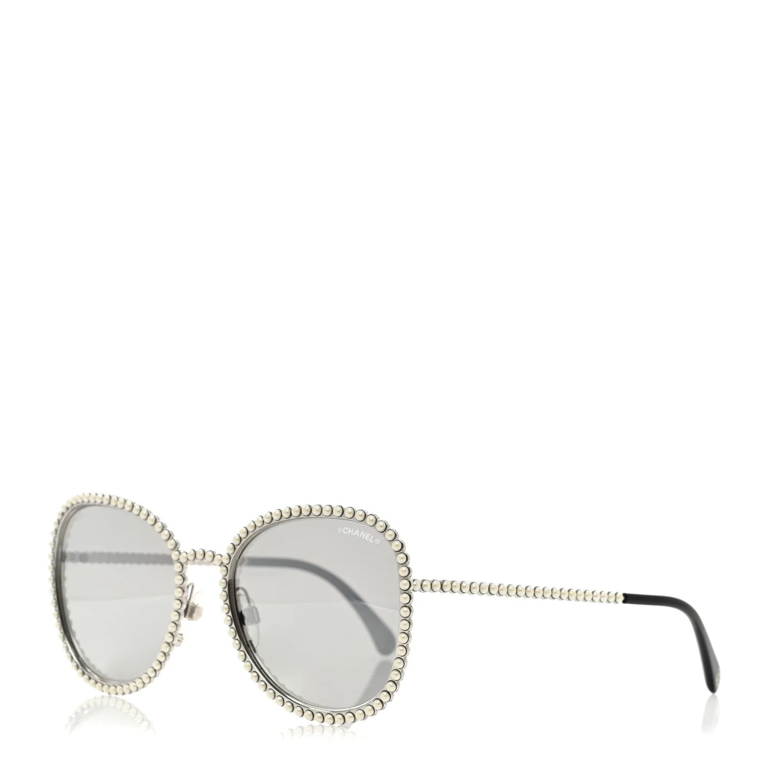 Beaded Sunglasses 71337 Silver