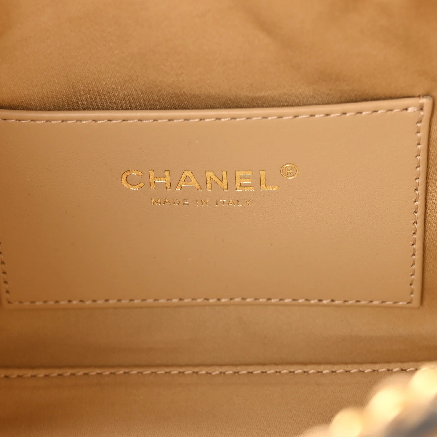 Braided Raffia Calfskin Quilted Mini Chanel 25 Handbag Beige Black - Image 10