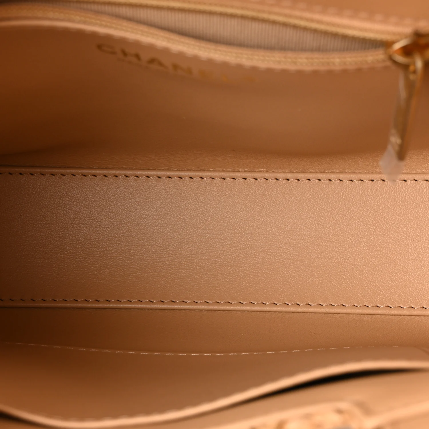 Braided Raffia Nano Kelly Flap Bag Dark Beige - Image 5