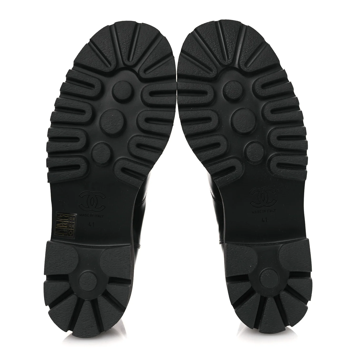 Calfskin Cap Toe CC Short Boots 41 Black - Image 7