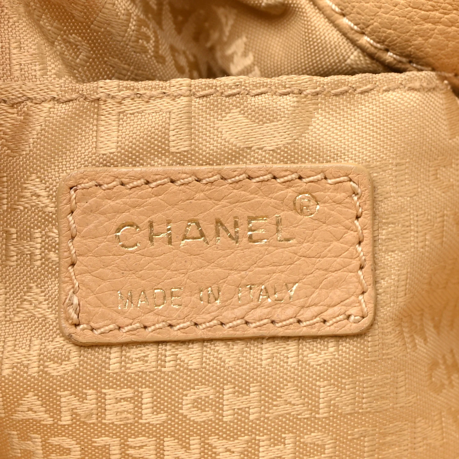 Calfskin CC Dice Tote Bag yellow - Image 10