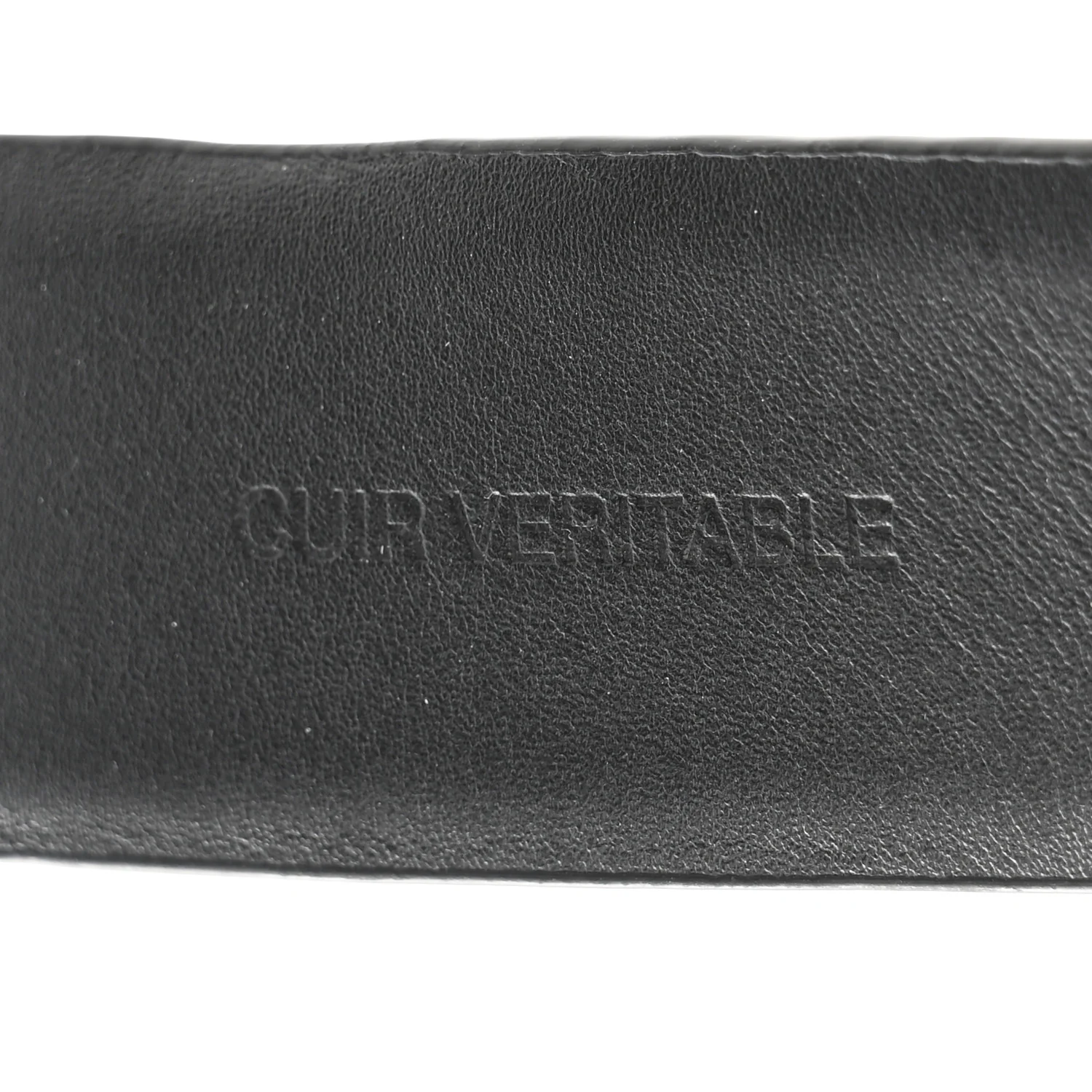 Calfskin CC Hearts Belt 90 36 Black - Image 5