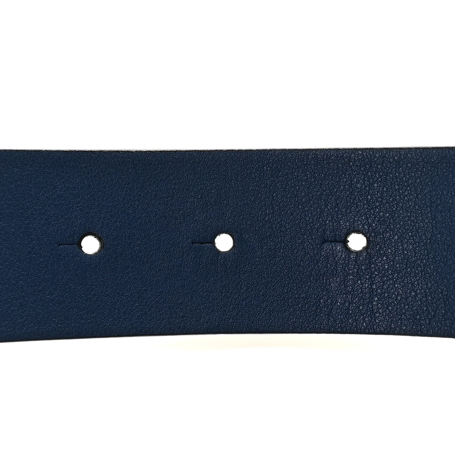 Calfskin CC Reversible Belt 85 34 Navy - Image 4