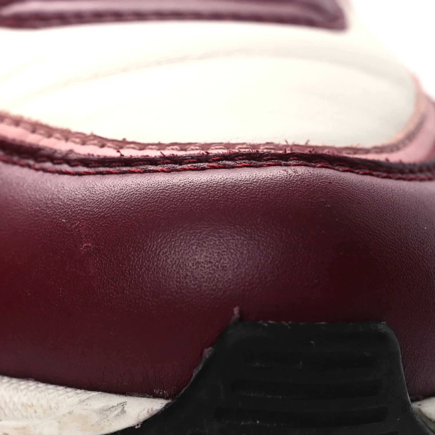 Calfskin CC Sneakers 38.5 Light Burgundy White Pink - Image 14