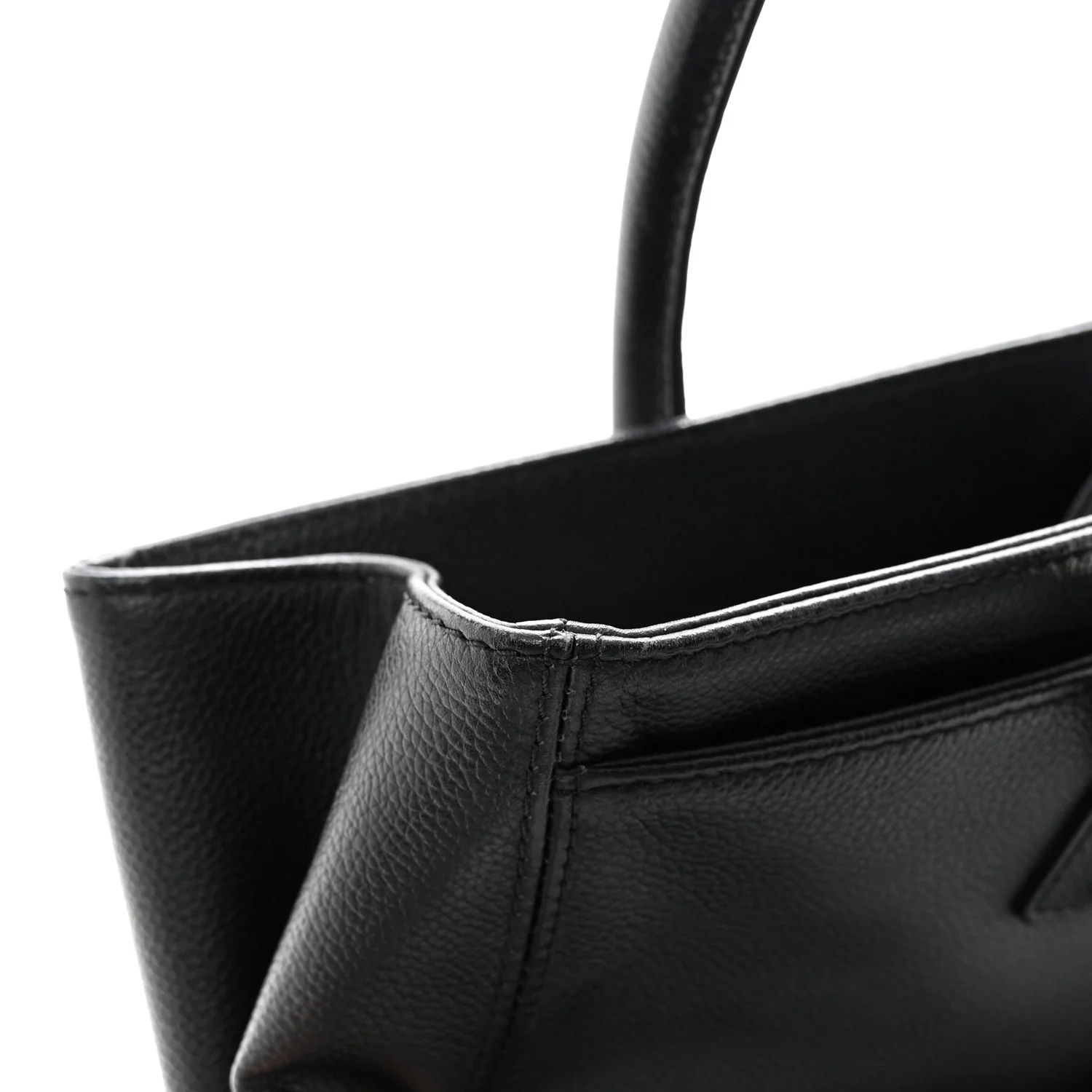 Calfskin Cerf Executive Shopper Tote Black - Image 15
