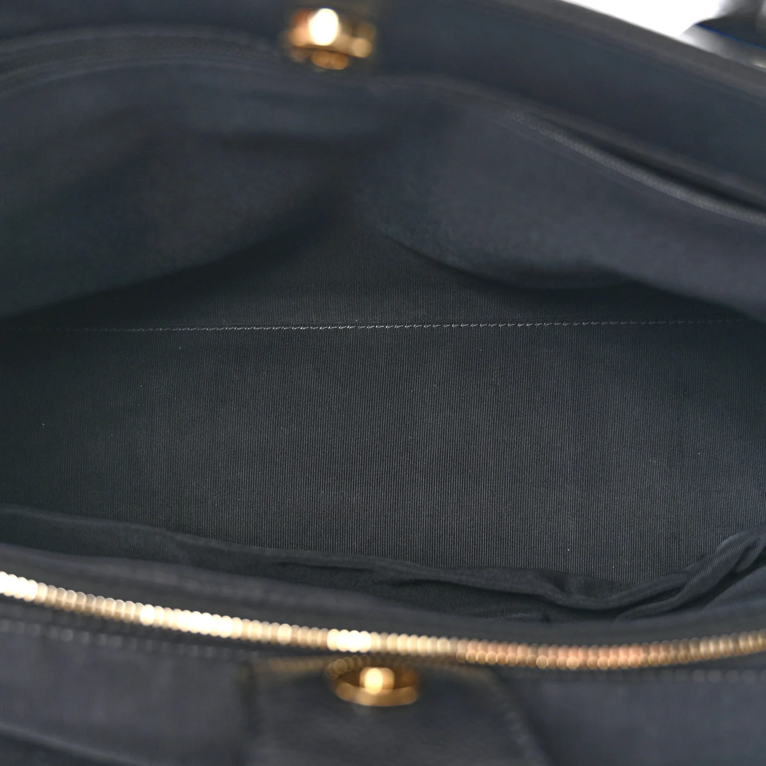 Calfskin Cerf Executive Shopper Tote Black - Image 5