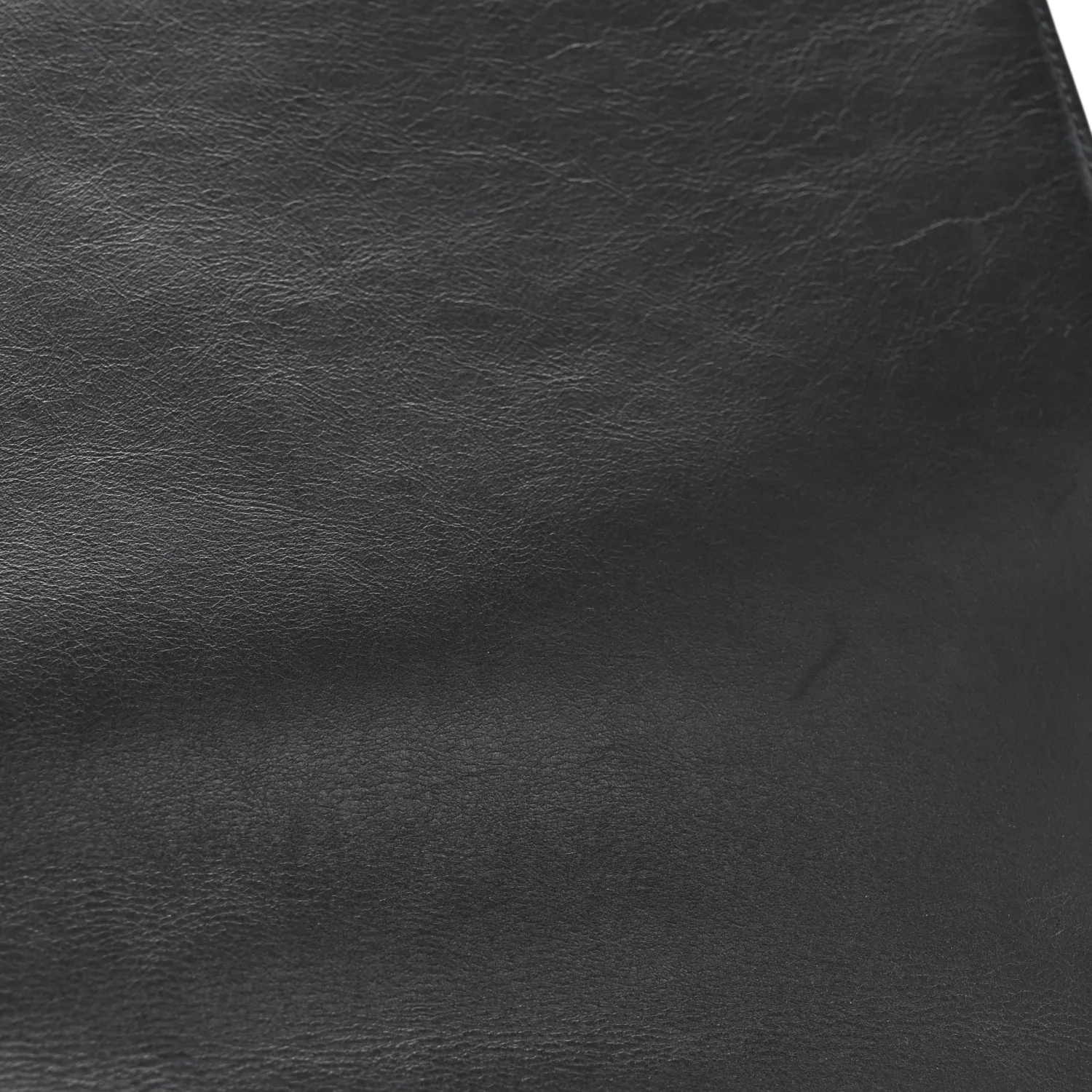 Calfskin Embossed Stitch Large Boy Flap Black - Image 11